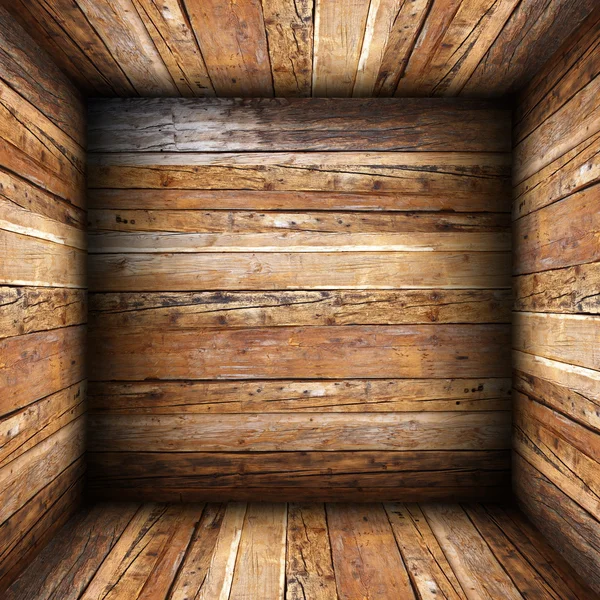 Architectural wooden interior backdrop — Stock Photo, Image