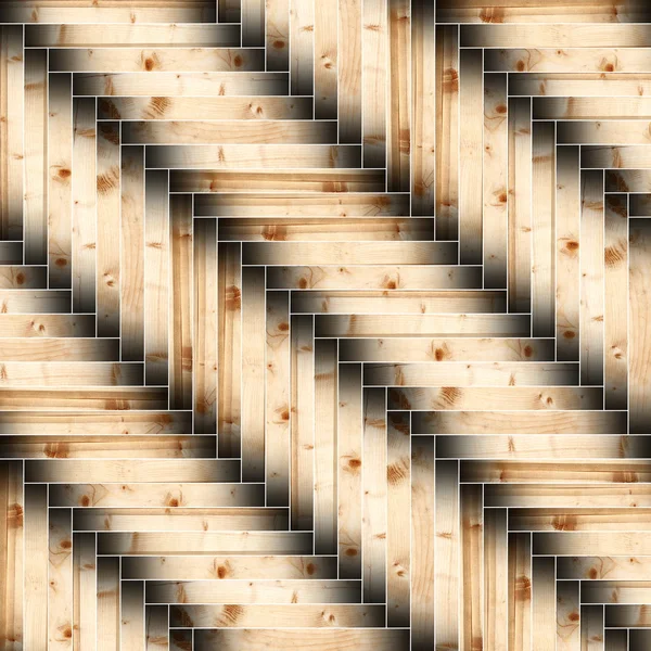 Plancher en bois d'épicéa — Photo