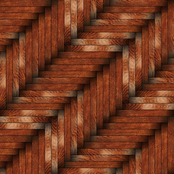 Tiled wooden surface — Stock Photo, Image