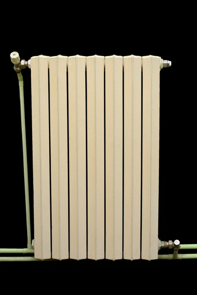 Old cast iron radiator — Stock Photo, Image