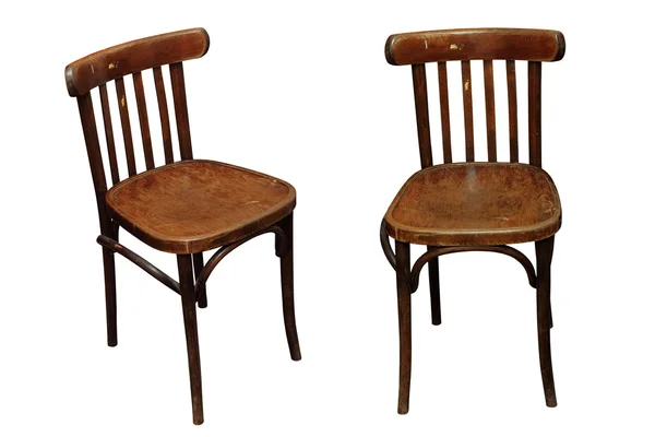 Izole eski sandalye — Stok fotoğraf