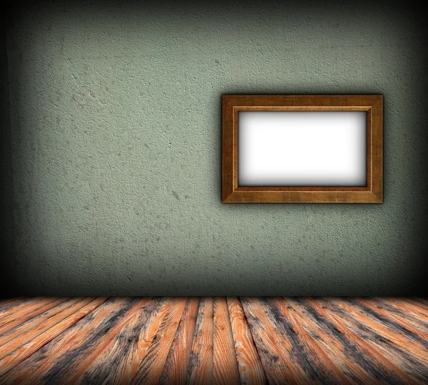 minimalist indoor backdrop with frame