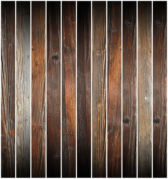 Piezas de madera vieja para el diseño — Foto de Stock