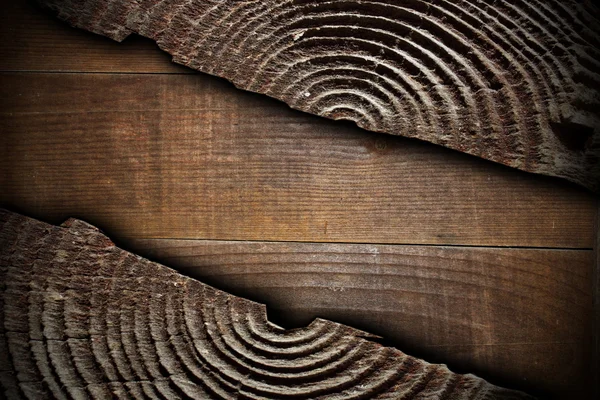 Textura de madeira rachada de um toco — Fotografia de Stock