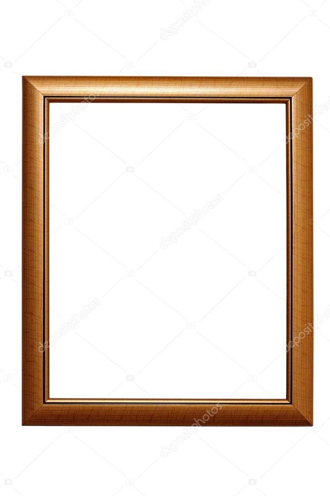 simple frame on white