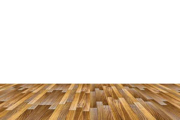 Lege houten vloer voor uw ontwerp — Stockfoto