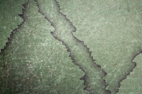 Yeşil metal aşınmış yüzey — Stok fotoğraf