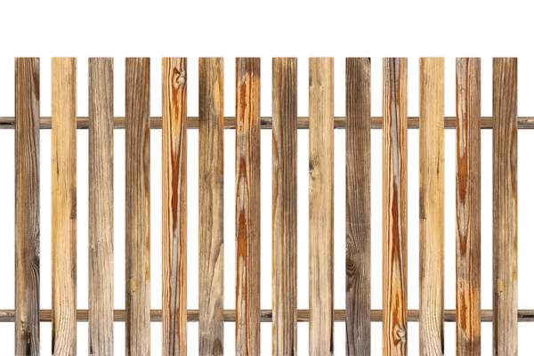 Trä staket gjort från gamla plankor — Stockfoto