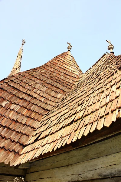 View of traditional church roof — Stock Photo, Image