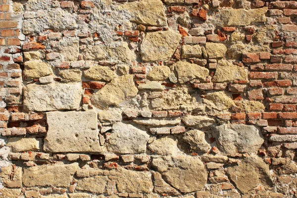 Ancient exterior fortress wall — Stock Photo, Image