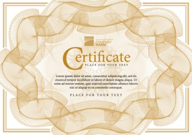 para birimi ve diploma kullanılan vektör desen