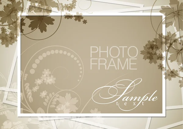 Vector photo frame — Stock Vector