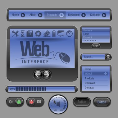 Web kullanıcı arabirimi öğeleri