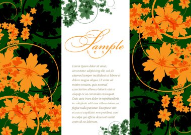 soyut çiçek arkaplanı