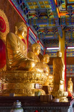 Çin tapınak Tayland Budist heykeller