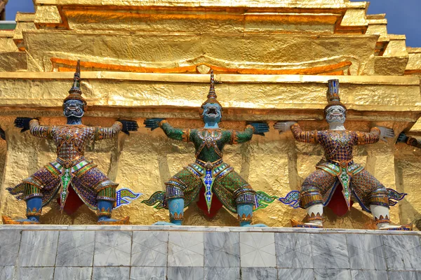 BANGKOK TAILANDIA - 03 ENE: Buda gigante en el Gran Palacio, el — Foto de Stock