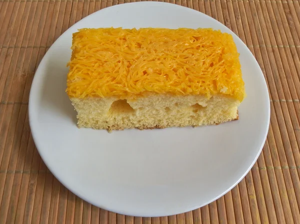 Yellow sweet cake