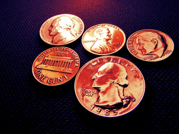 Нас монети колекції — стокове фото