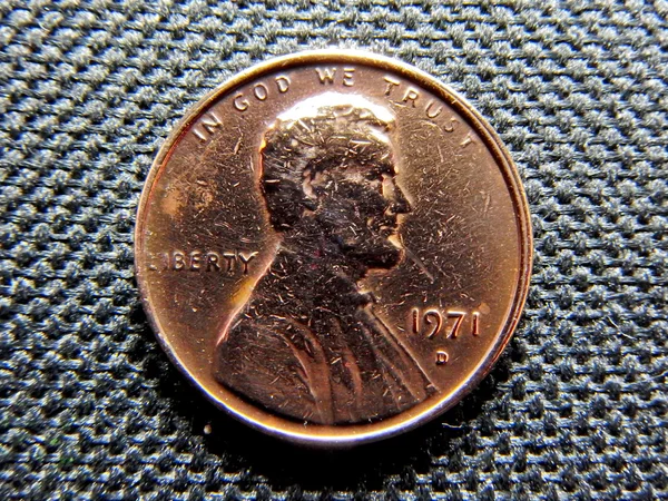 Коллекция монет США — стоковое фото
