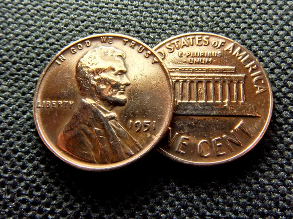 US Coins collection — Stock Photo, Image