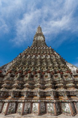 Bangkok, Tayland - 10 Kasım: birçok gezginler wat arun git 