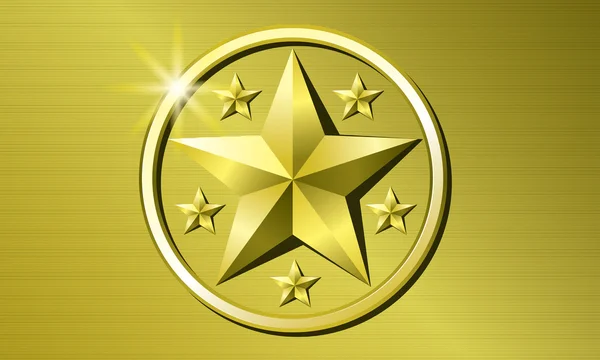 Étoiles d'or — Image vectorielle