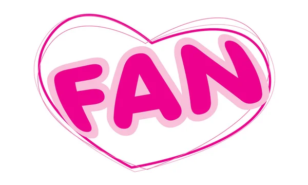 Fan sign vector — Stock Vector