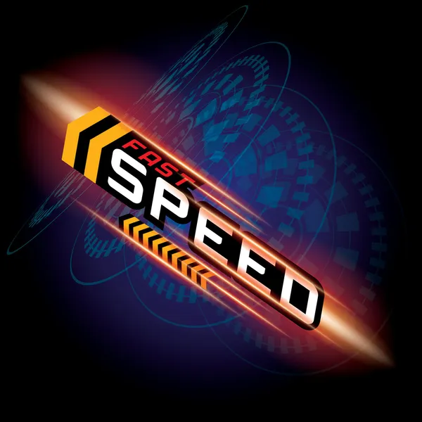 hızlı hızlı kavramı vektör