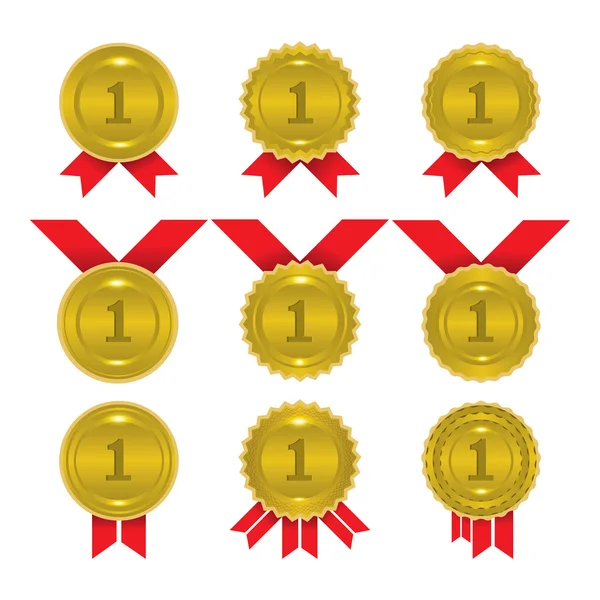 Medalha Vector — Vetor de Stock