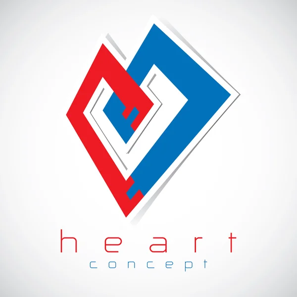 Heart icon vector — Stock Vector