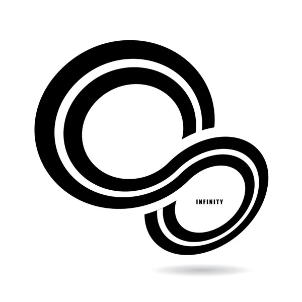 Signo infinito — Vector de stock