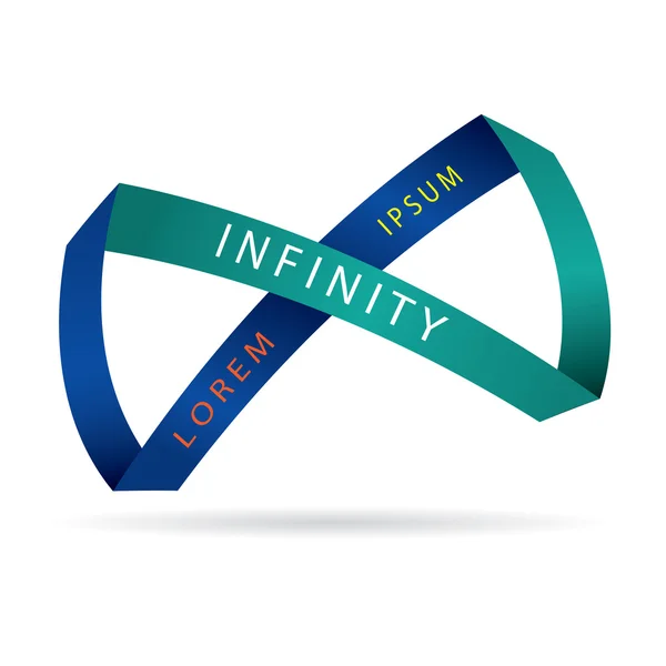 Infinity sign — Stock Vector