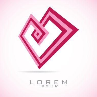 Kalp simgesi vektörü