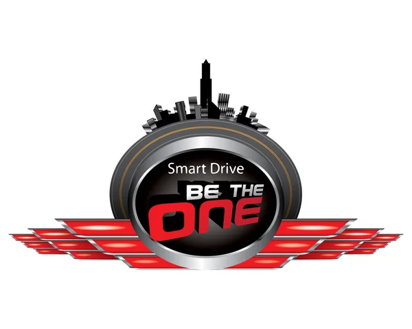 Вектор концепции Smart Drive — стоковый вектор