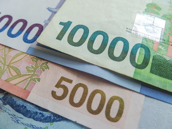 Vinto coreano del sud valuta — Foto Stock
