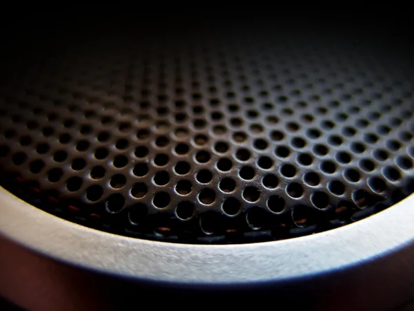 Texture from acoustic woofer — Stock Photo, Image