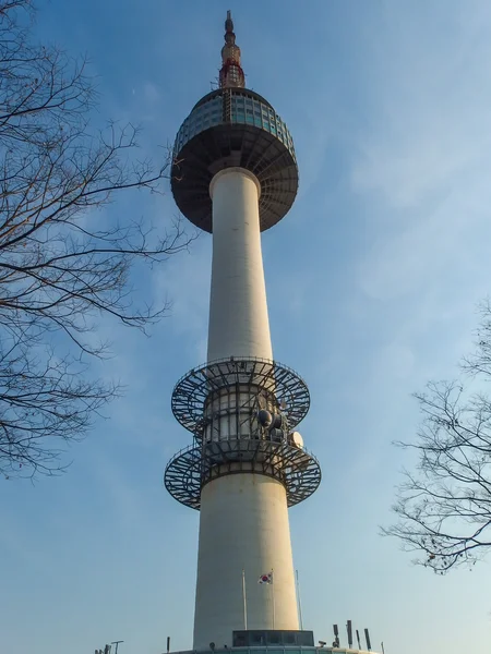 서울, 대한민국-3 월 7: 남산 타워, 노스 라고도 — 스톡 사진