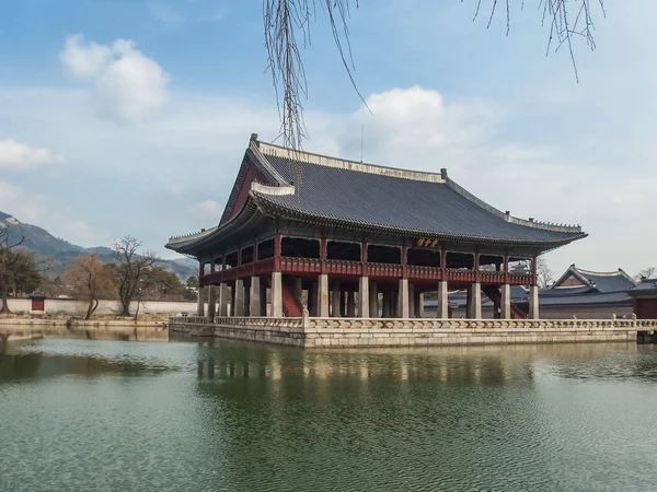 Palais Gyeongbokgung à Séoul, Corée du Sud — Photo