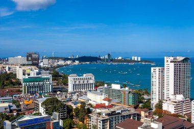 şehir manzarası Pattaya, Tayland