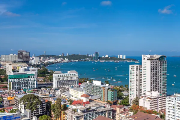 Stadslandskapet i pattaya, thailand — Stockfoto