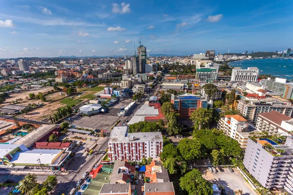 Stadslandskapet i pattaya, thailand — Stockfoto