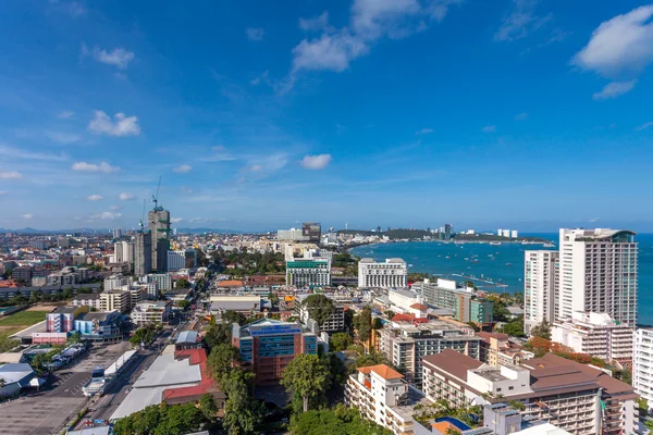 Stadslandskapet i pattaya, thailand — Stockfoto