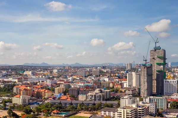 Stadslandskapet i pattaya, thailand — Stockfoto