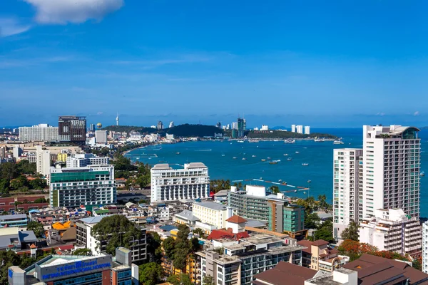 Stadslandskapet i pattaya, thailand — Stockfoto