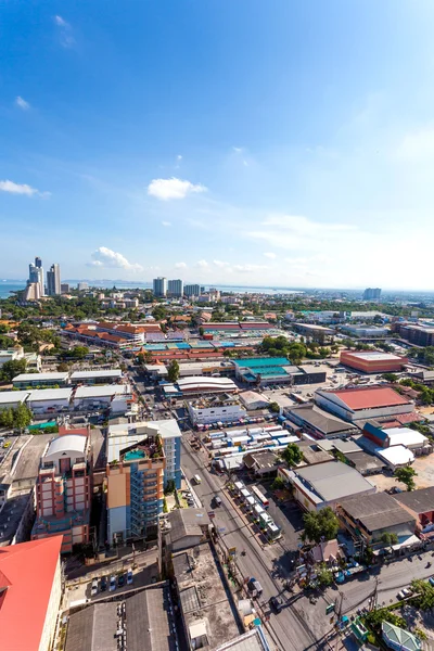 Paisagem da cidade de Pattaya, Tailândia — Fotografia de Stock