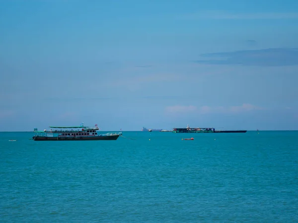 Pattaya Tajlandia Października 2021 Plaża Pattaya Przed Otwarciem Dla Turystów — Zdjęcie stockowe