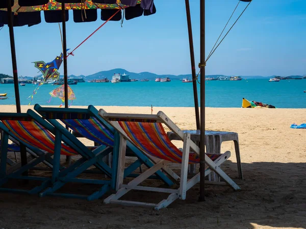 Pattaya Thailand October 2021 Pattaya Beach Opening Tourists Coronavirus Covid — Stock Photo, Image