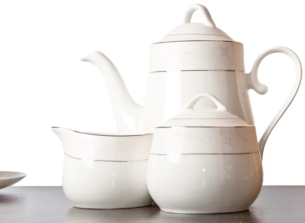 Porcelain dishware — Stock Photo, Image