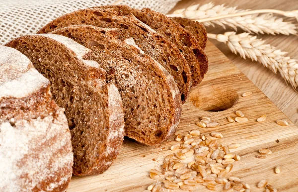 Fresh baked traditional bread — Stock Photo, Image