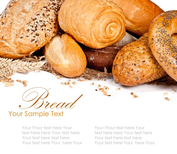 Fresh baked traditional bread — Stock Photo, Image